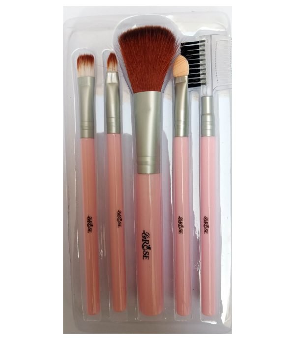 5 Fashion Makeup Brush Set La Rose Brushes Pack for Women