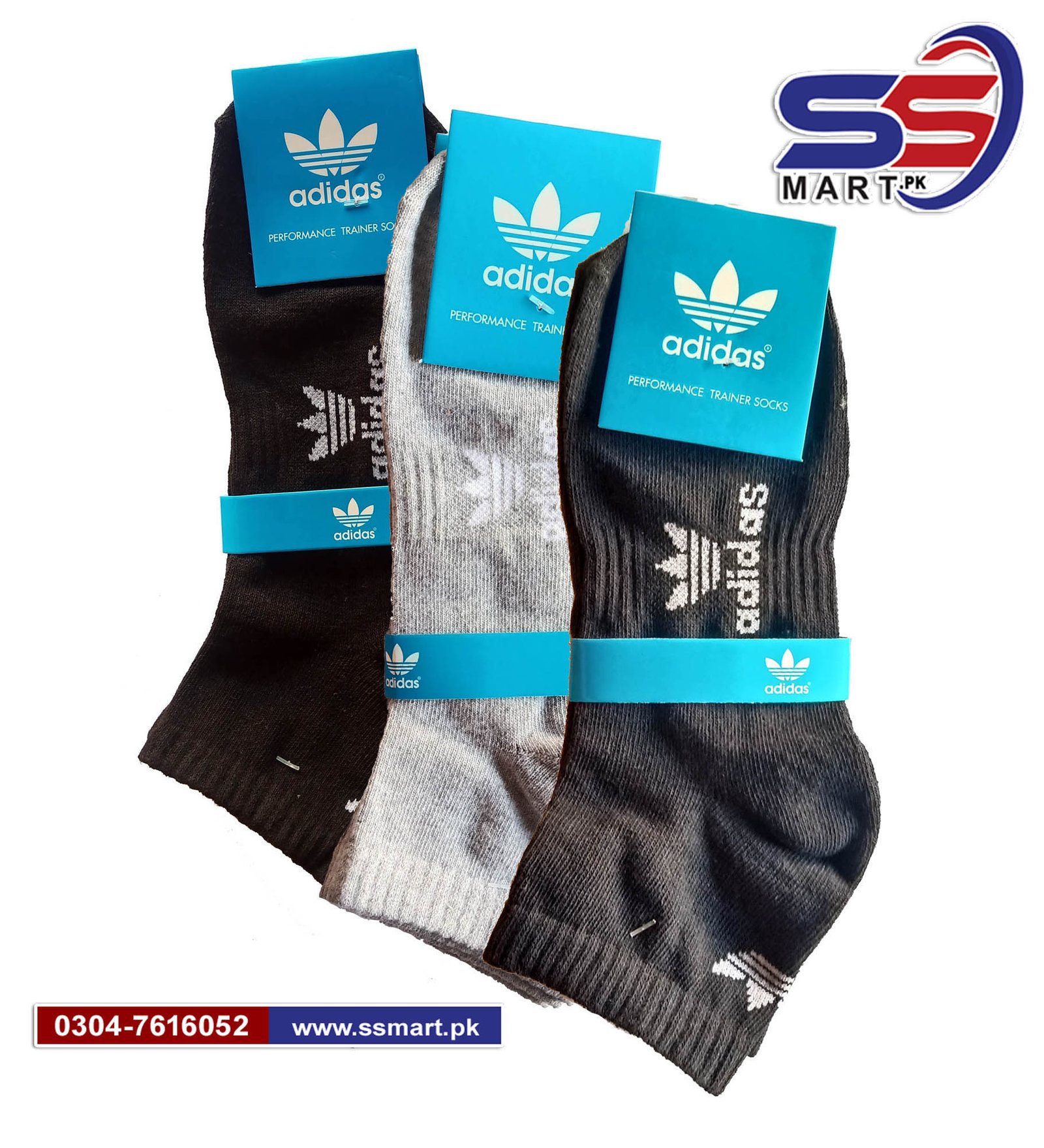 ADIDAS Performance Trainer Socks Low Rise Lowcut (2 Pairs Set)