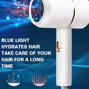 Professional Ionic Hair Dryer A18 Lightweight Portable Fast Drying Hair Blow for Home Salon Travel Hair Styling