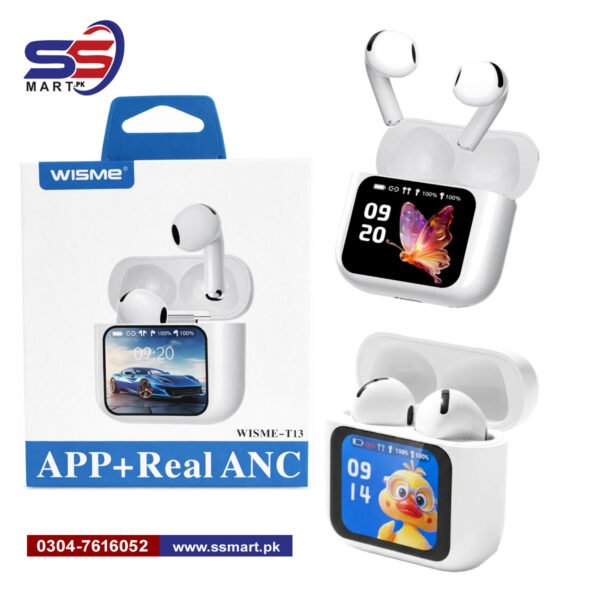 Wisme T13 Bluetooth Earbuds - Touch, Call, Music, Bluetooth 5.0